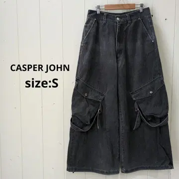 캐스퍼 존 casper john 본지티 카고 팬츠 S 차콜