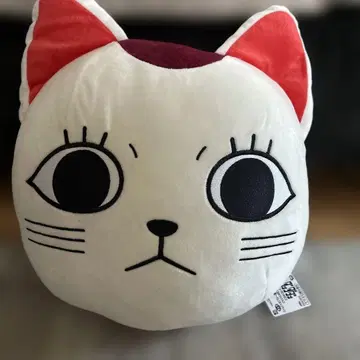 댄던던 얼굴형 봉제 인형 쿠션 터보바바아(마네키네코) 남코 캠페인