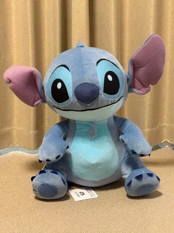 거대! 디즈니 스티치 슈퍼 라지 봉제 인형 앉아있는 Ver.