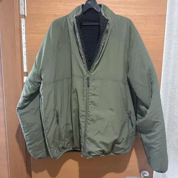 빅 실루엣 리버서블 보아 플리스