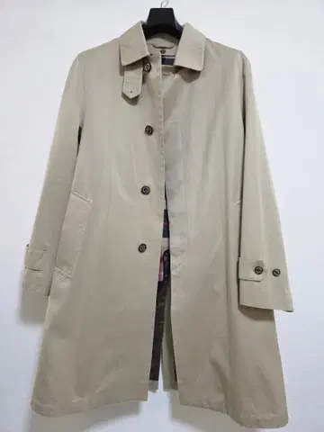 매킨토시 스텐카라 코트 체크 라이너