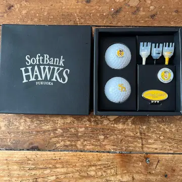 소프트뱅크 호크스 볼 기프트 A (볼&클립 마커&티)
