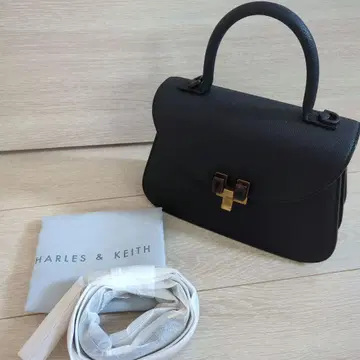 [ 새상품 ] 찰스앤키스 핸드백 블랙 숄더 미니백