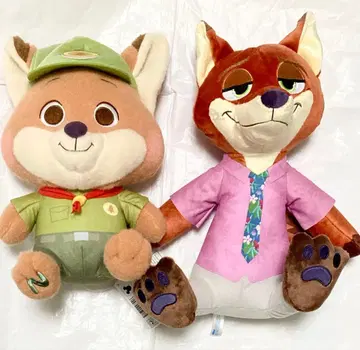 주토피아 닉 L 봉제 인형 밀키 보아 차일드후드 BIG 봉제 인형