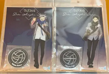 하이큐 코스모 월드 빅 아크릴 스탠드 보쿠토 코타로 아카아시 케이지 2점