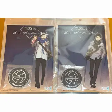 하이큐 코스모 월드 빅 아크릴 스탠드 보쿠토 코타로 아카아시 케이지 2점