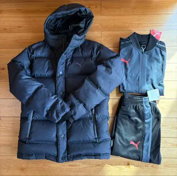 PUMA 블랙 다운 자켓