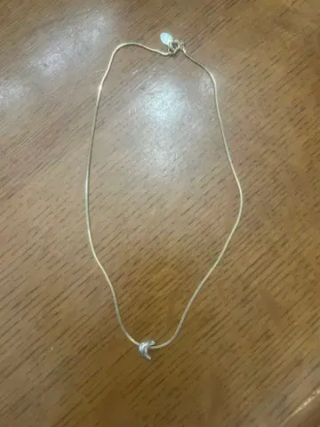 골드 체인 목걸이 실버 참