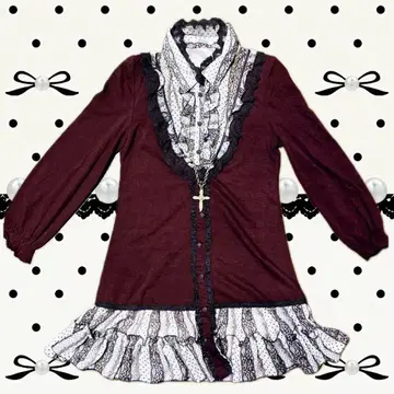 00s 히메 스타일 레이어드 스타일 원피스