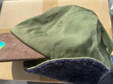 velo spica 올리브 그린 플랩 캡