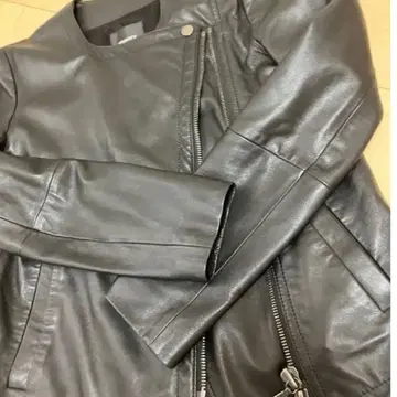 Theory 가죽 자켓 블랙