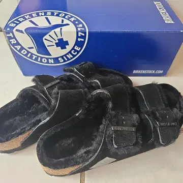 버켄스탁 BIRKENSTOCK 샌들 애리조나 시어링 39
