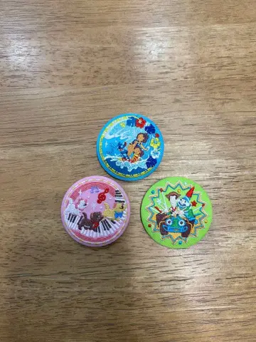 디즈니 자수 캔뱃지 비스킷 2