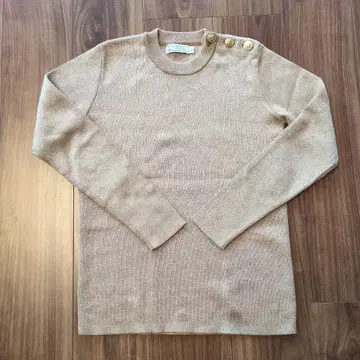 쁘띠바토 PetitBateau 니트 스웨터 골드 몇 회 착용 새상품급