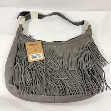 [택 포함] MINNETONKA 미네통카 프린지 숄더백 그레이
