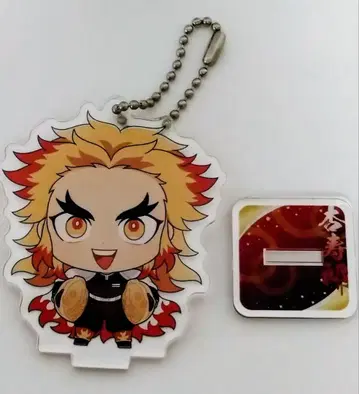 귀멸의 칼날 세가 타이야키 아크릴 스탠드 키링 렌고쿠 쿄쥬로