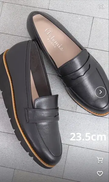 artemis by DIANA 통굽 코인 로퍼 23.5cm