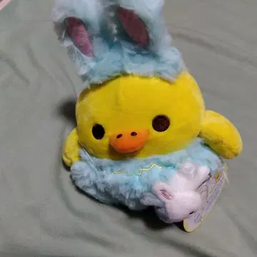 리락쿠마 키이로이토리 모으는 봉제 인형 토끼 미니백