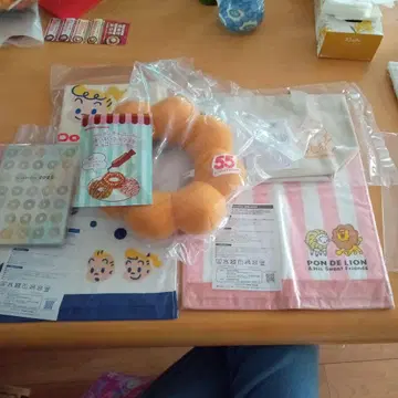 미스터 도넛 55주년 기념 타월 세트