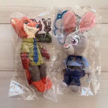 닉, 주디 봉제 인형 마스코트