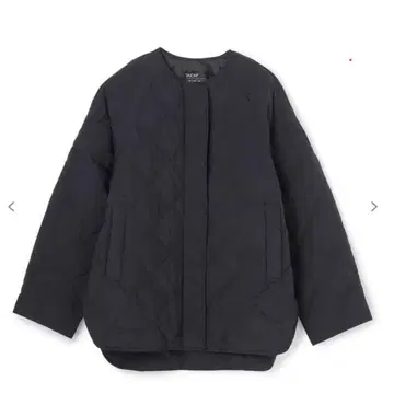 택 포함 미사용 새상품 UNFILO TAION 콜라보 퀼팅 블루종