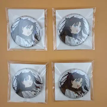 와다 아루코전 캔뱃지 토오사카 린 4점