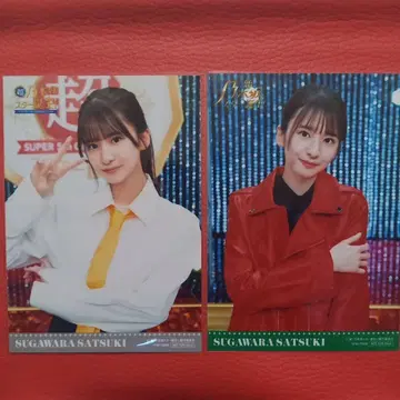 노기자카 스타 탄생 브로마이드 스가와라 사츠키