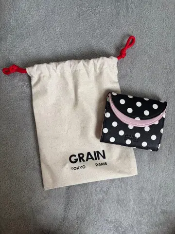 GRAIN 이단 바이컬러 지갑