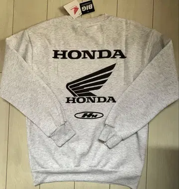 새상품 M 사이즈 HONDA 속기모 트레이닝복 빅 실루엣 오트밀