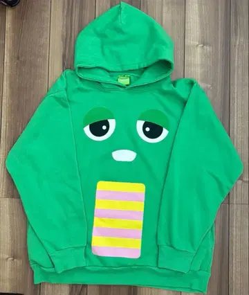 가챠핑 패턴 긴팔 후드티 4L