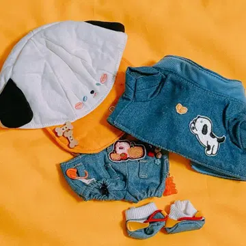 옷 갈아입기 봉제 인형 20cm 용 강아지 의류 세트