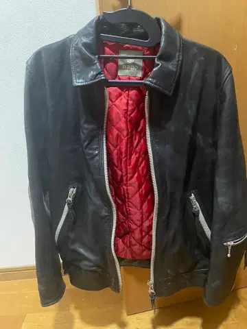 나노 유니버스 라이더스 양가죽 가죽 자켓 S 사이즈