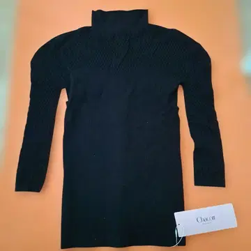 미사용 새상품 챠코트 백 레이스업 하이넥 탑