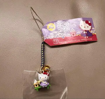 초레어 [ 지역 한정 키티 ] 가을의 평온 보름달 달맞이 매듭 스트랩