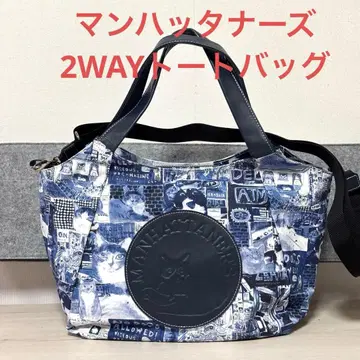 [ 미사용 ] 맨해트너즈 2WAY 토트백