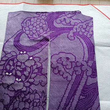 후리소데 총 시보리 보라색