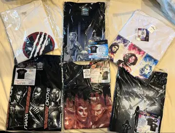 미사용 새상품 MARVEL 마블 MCU 티셔츠 L 사이즈 6장 세트!