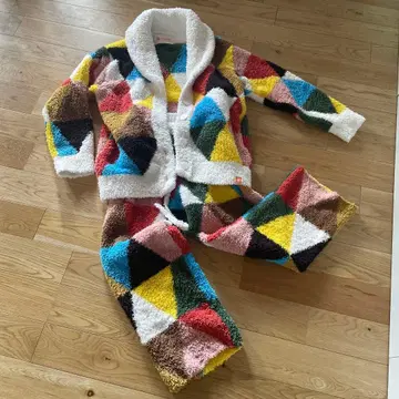 EAMES 플리스 멀티 컬러 룸웨어 세트