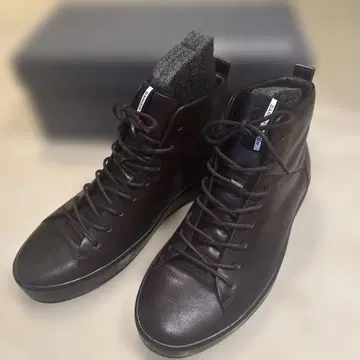 에코 ecco 남성용 가죽 숏부츠