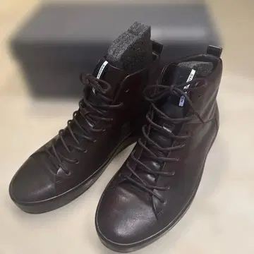 에코 ecco 남성용 가죽 숏부츠