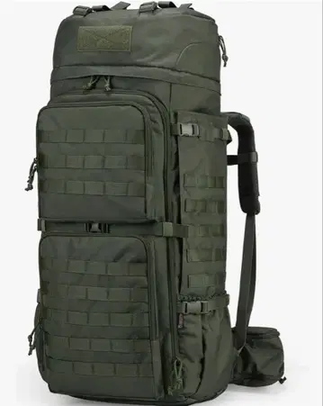 미사용 새상품 Mardingtop 75L 백팩 대용량 레인 커버 포함