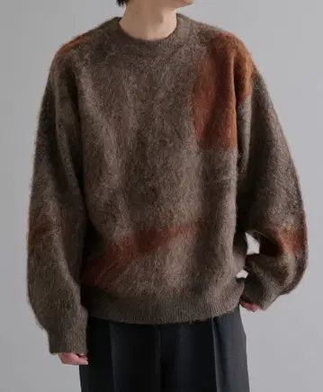 epnok 추상 루즈 니트 m 사이즈