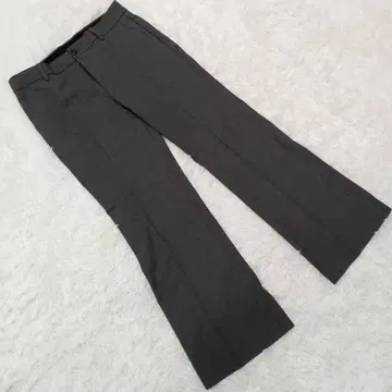 [ UNIQLO ] 유니클로 (W67) 스트레치 플레어 팬츠 센터 프레스