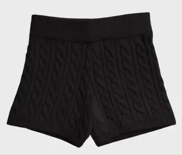 THETOE Leadenhall Pants 니트 숏팬츠 블랙