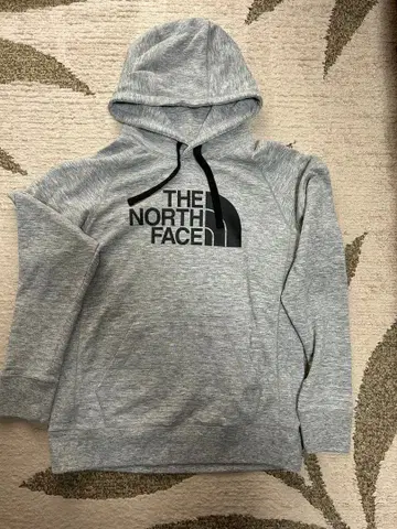 THE NORTH FACE 그레이 후드 부착 후드티