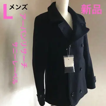 택 포함 새상품 어반 리서치 서니 레이블 P 코트 L 사이즈 네이비