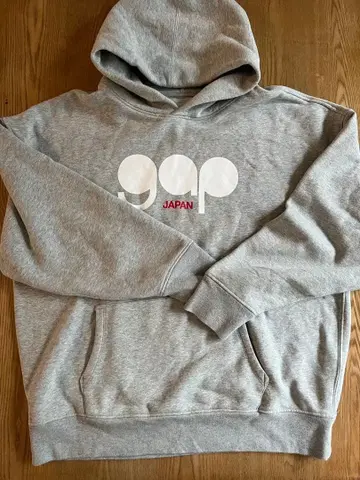 [새상품급] GAP 그레이 후드 부착 후드티 XL