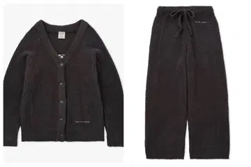 [ 새상품 ] GELATO PIQUE 룸웨어 세트 다크 그레이