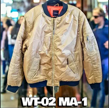 WT-02 골드 봄버 자켓 XL 오버 사이즈 MA-1