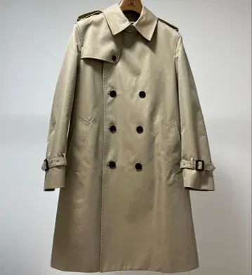 유니클로 베이지 트렌치코트 M